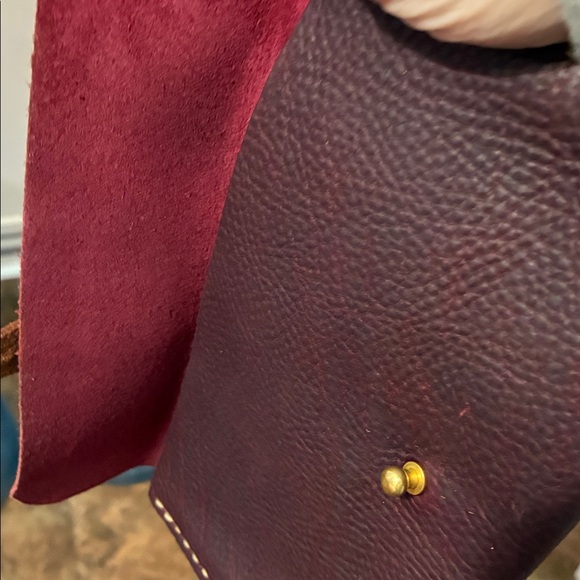 Burgundy KMM & Co Women’s Full-Grain Leather Kodiak Wallet - Picture 11 of 12